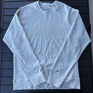 Lululemon Engineered Warmth Long Sleeve Crew - White Opal